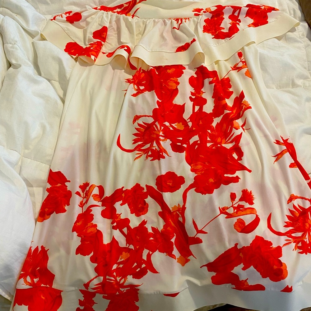 Chiara Boni off the shoulder dress